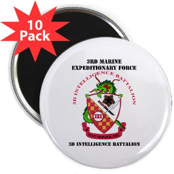 3IB - M01 - 01 - 3rd Intelligence Battalion - 2.25" Magnet (10 pack) - Click Image to Close